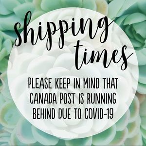 Shipping times maybe delayed